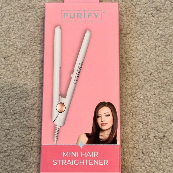 Purify - Mini Hair Straightener With Pouch - BNIB - Picture 5 of 6
